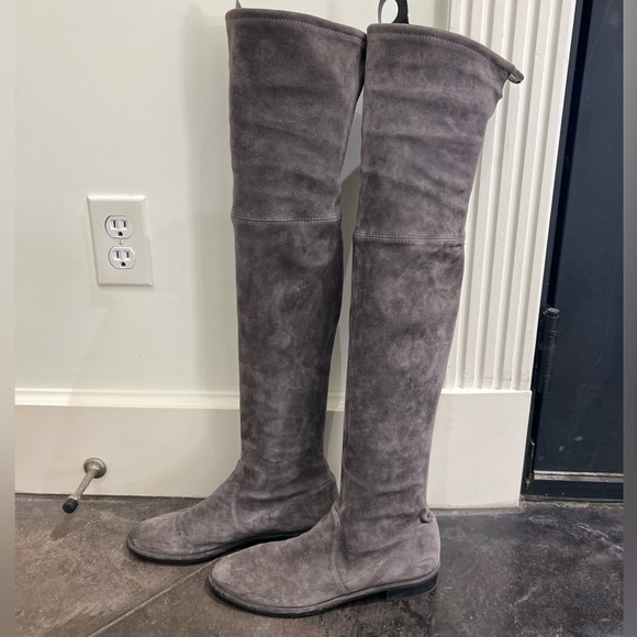 Stuart Weitzman Lowland Over-The-Knee Boots - Picture 1 of 10